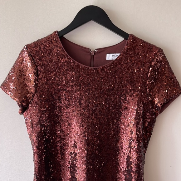 BAILEY 44 EDIE SEQUIN TEE in Pinot - Picture 2 of 8